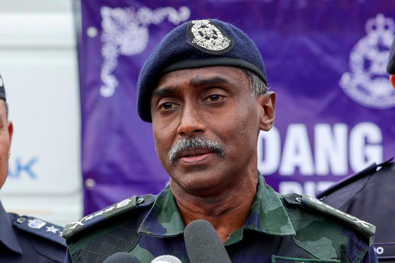 Johor Police Chief Datuk M Kumar - BERNAMApix