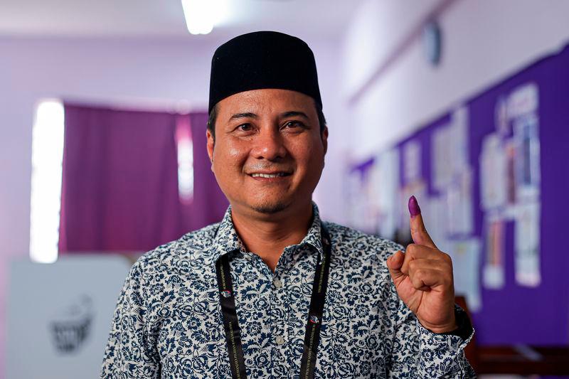 BN candidate Syed Hussien Syed Abdullah - BERNAMApix