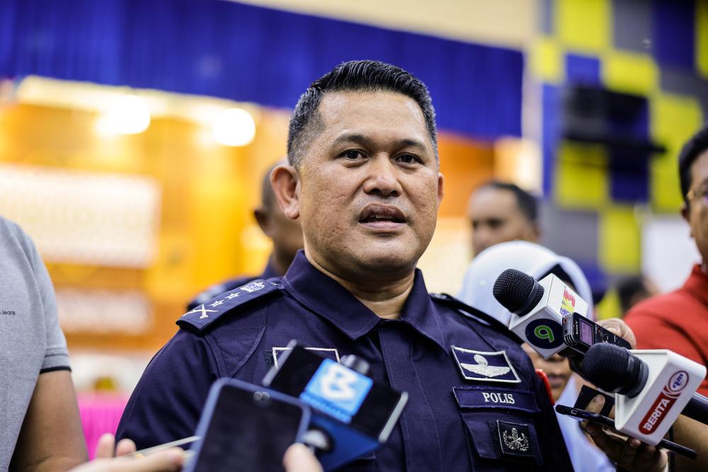 Terengganu police chief, Datuk Mazli Mazlan. - BERNAMAPIX