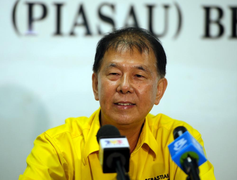 Datuk Sebastian Ting Chiew Yiew, the assemblyman for Piasau