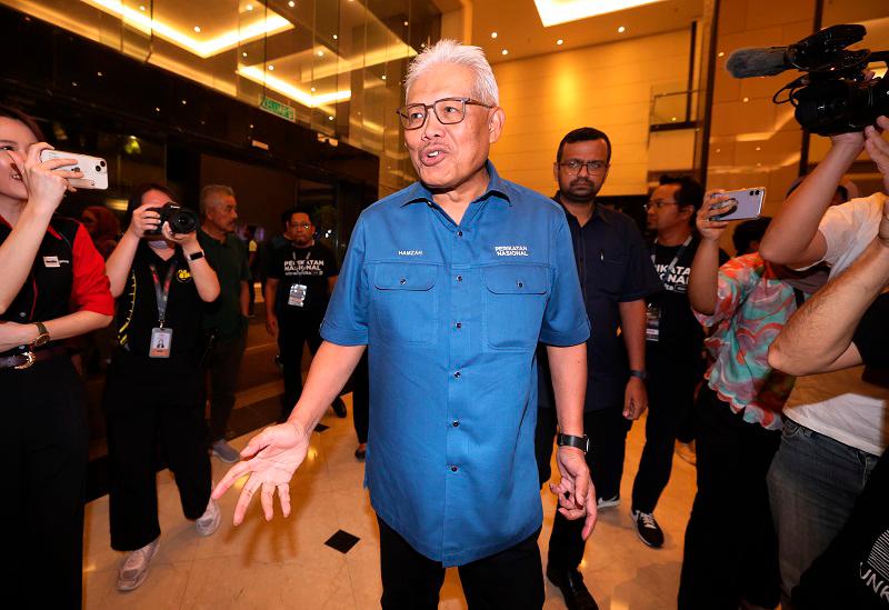 Bersatu secretary-general, Datuk Seri Hamzah Zainuddin. - BERNAMAPIX