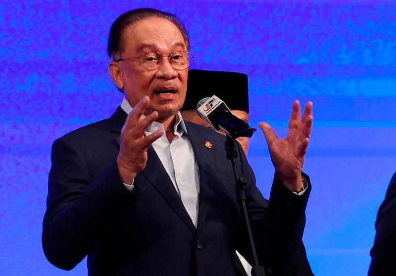 Prime Minister Datuk Seri Anwar Ibrahim. - BERNAMApix
