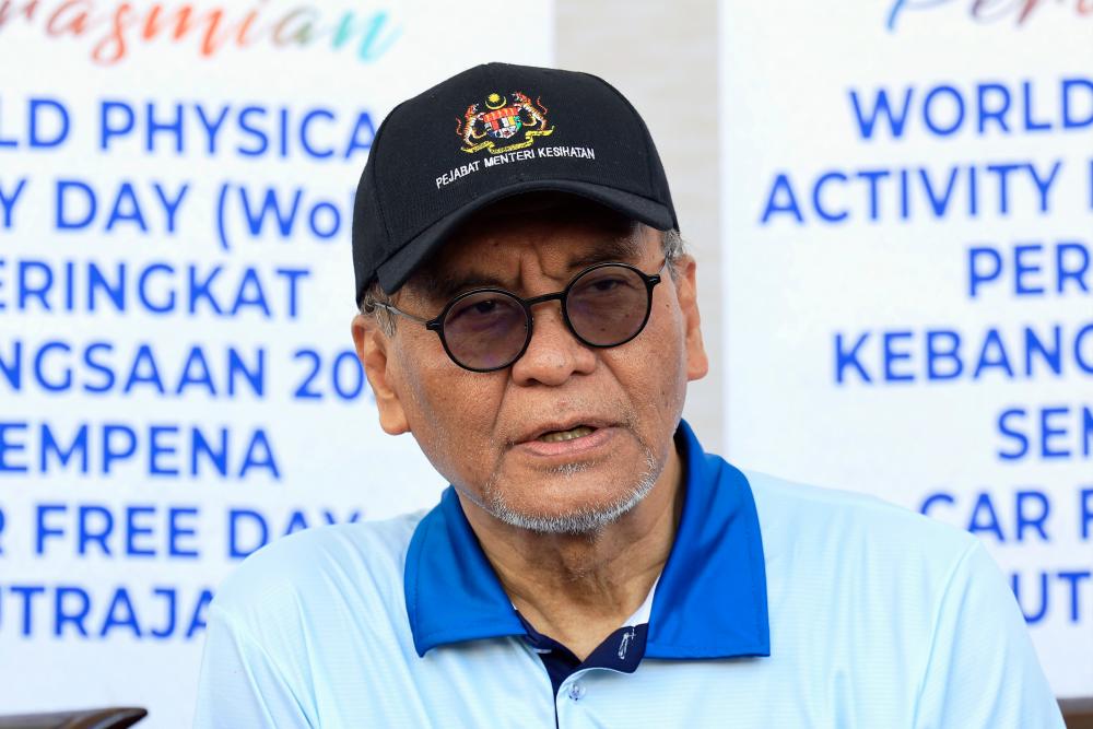 Health Minister Datuk Seri Dr Dzulkefly Ahmad - BERNAMApix