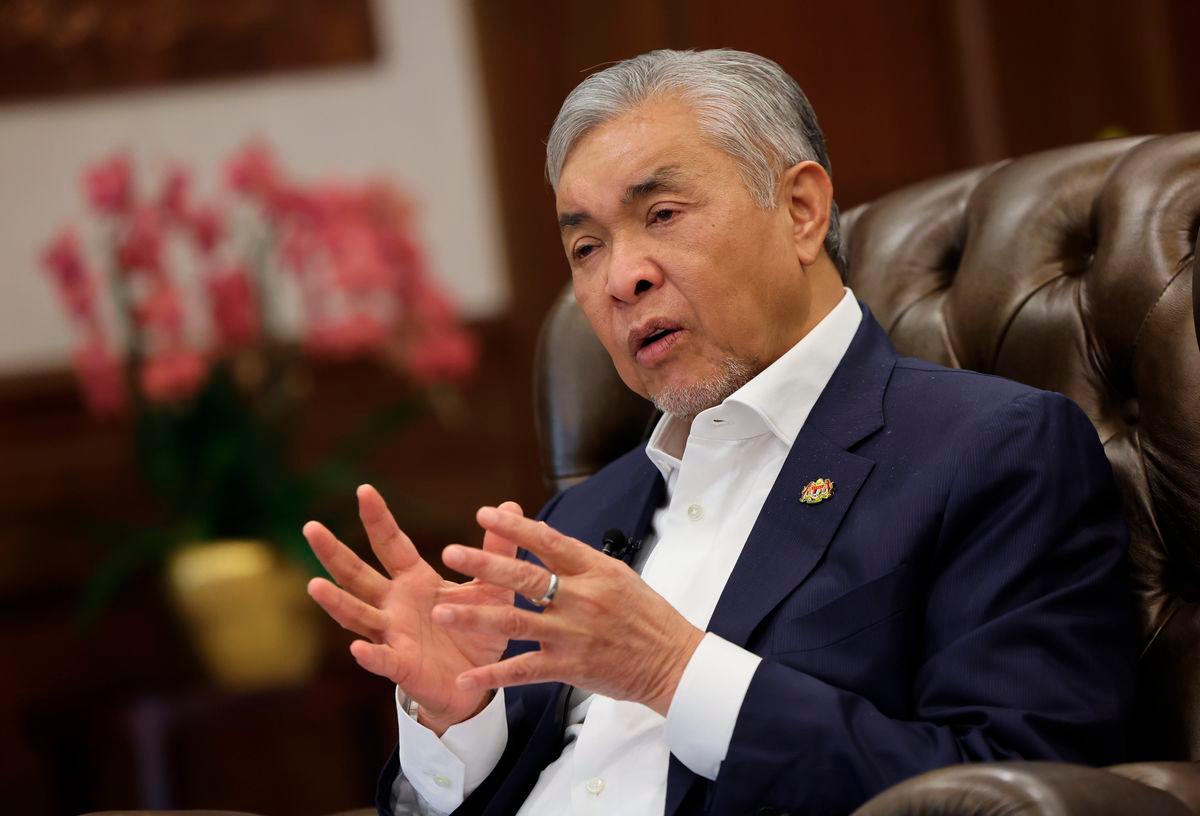 Deputy Prime Minister Datuk Seri Dr Ahmad Zahid Hamidi. - BERNAMA