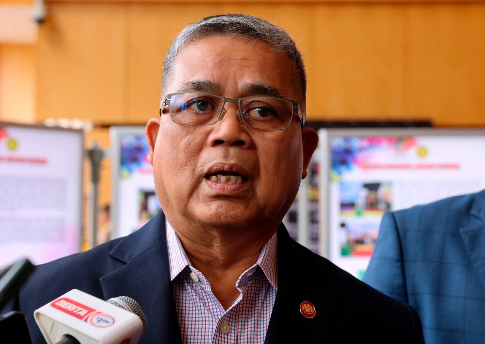 National Unity Minister Datuk Aaron Ago Dagang - BERNAMApix