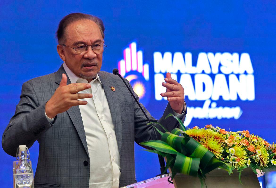 Perdana Menteri Datuk Seri Anwar Ibrahim. FotoBernama