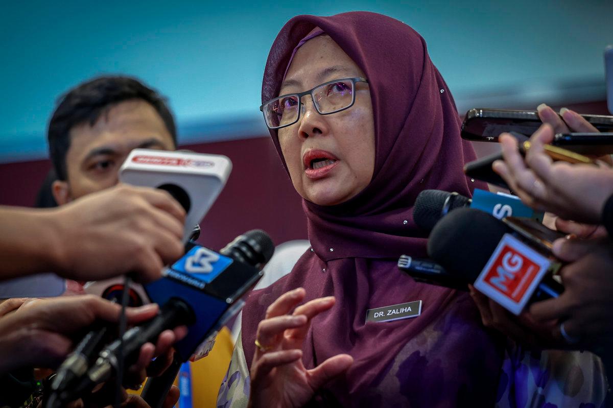 Minister in the Prime Minister’s Department (Federal Territories) Datuk Seri Dr Zaliha Mustafa. - BERNAMApix