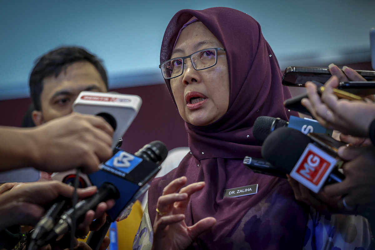 Minister in the Prime Minister’s Department (Federal Territories) Datuk Seri Dr Zaliha Mustafa. - BERNAMA