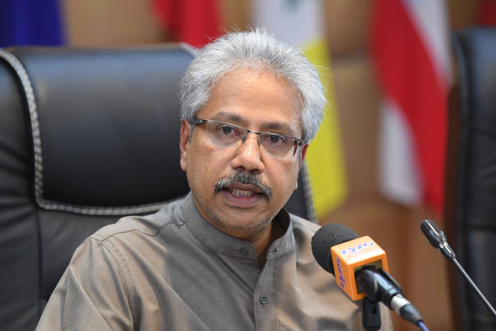 Minister in the Prime Minister’s Department, Senator P. Waytha Moorthy.