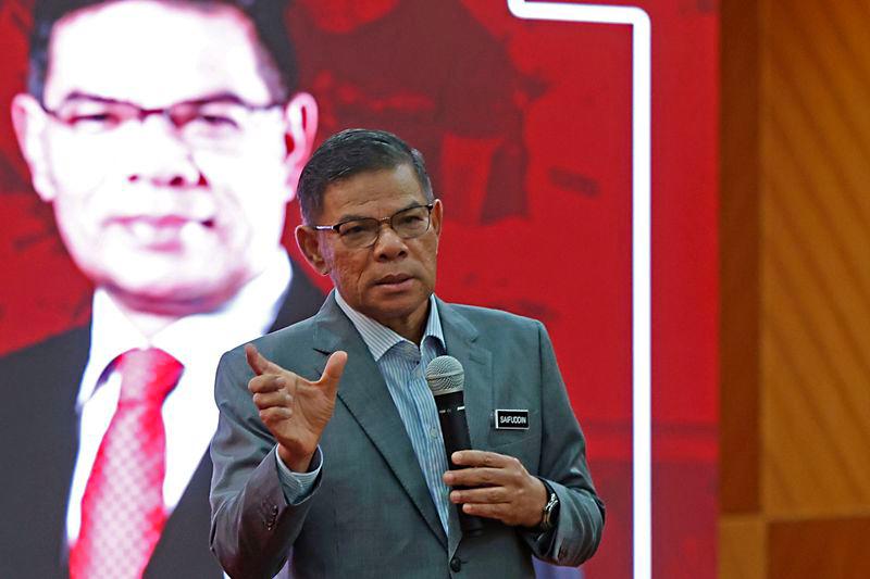 Menteri Dalam Negeri Datuk Seri Saifuddin Nasution Ismail - fotoBERNAMA