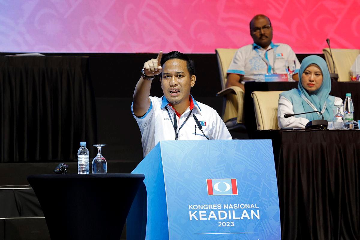Perlis Angkatan Muda Keadilan chief Azzin Izzad Bahanudin - Photo by BERNAMA