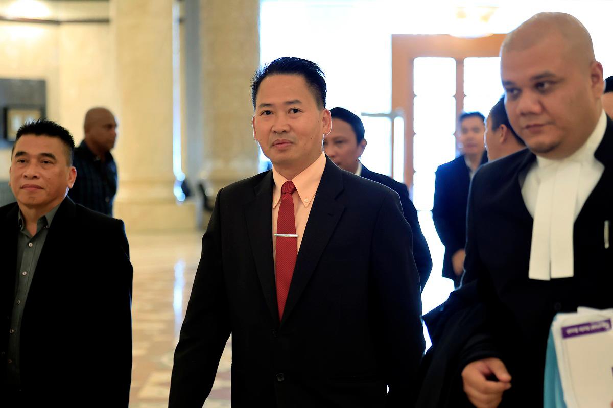 Former Sabah Infrastructure Development Minister, Datuk Peter Anthony. - BERNAMApix