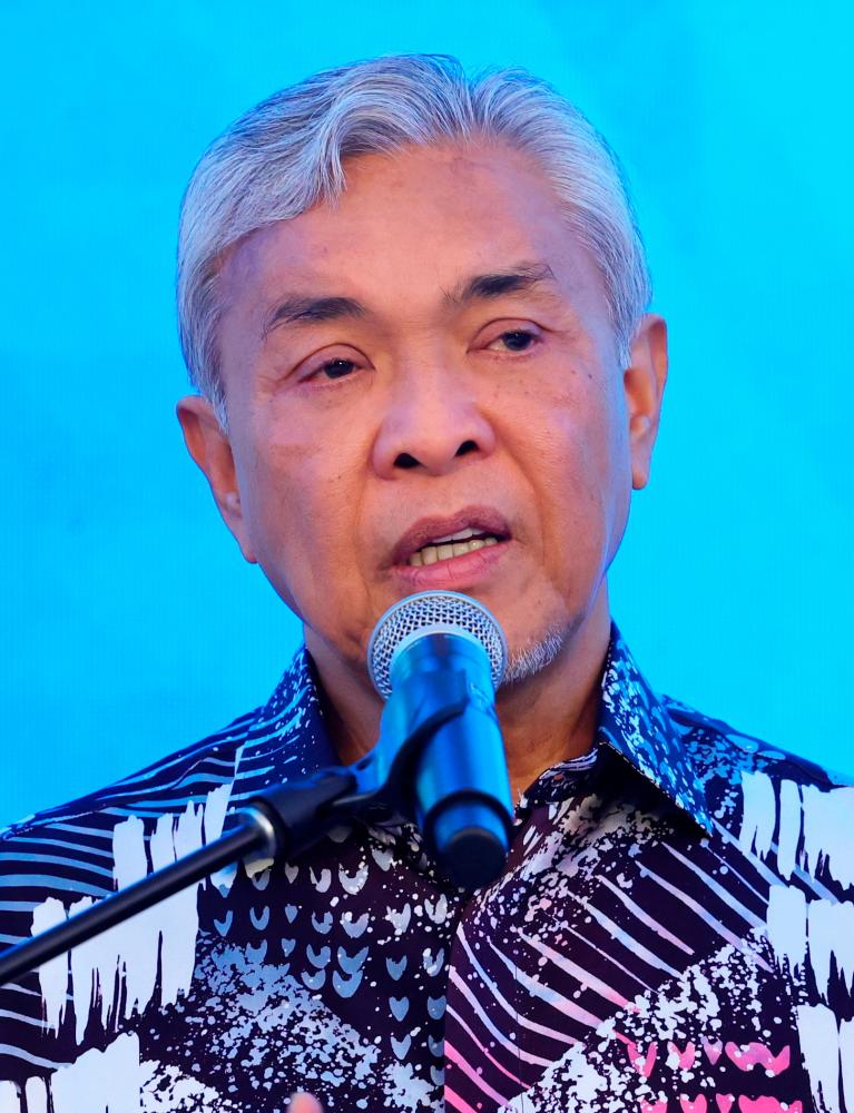 Deputy Prime Minister, Datuk Seri Dr Ahmad Zahid Hamidi. - BERNAMAPIX