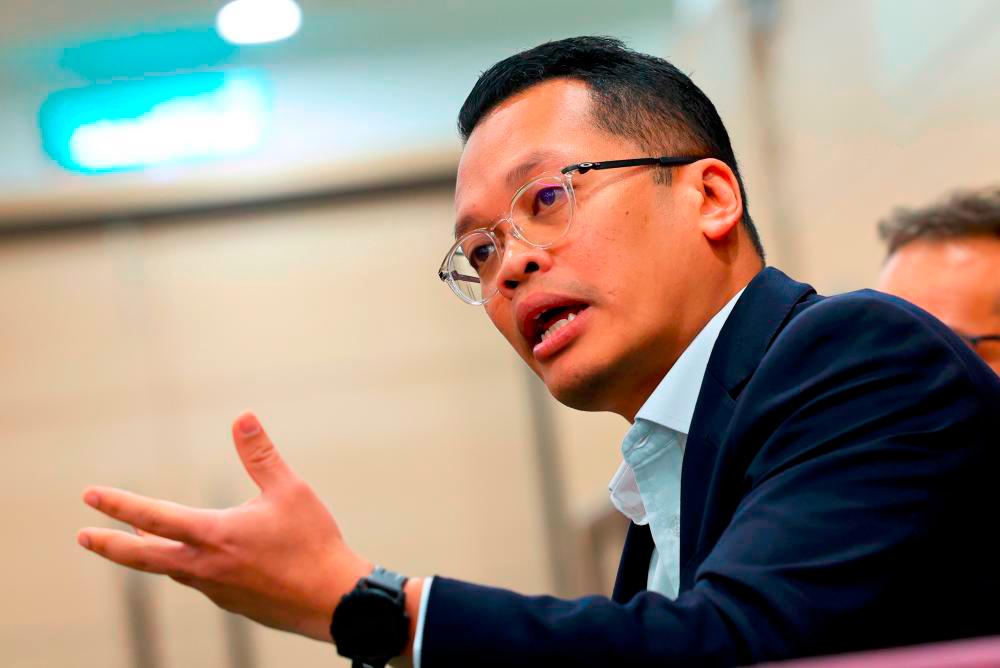 Minister of National Resources, Environment and Climate Change (NRECC) Nik Nazmi Nik Ahmad. BERNAMAPIX