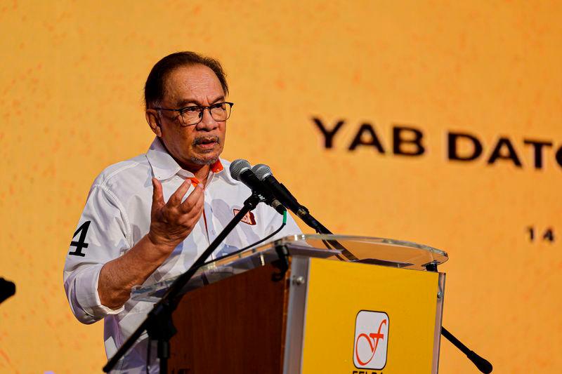 Prime Minister Datuk Seri Anwar Ibrahim - BERNAMApix