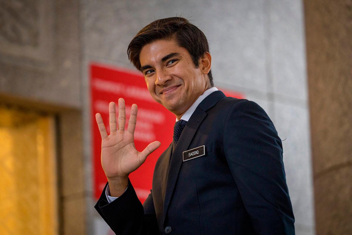 Muar MP, Syed Saddiq Syed Abdul Rahman. - BERNAMApix