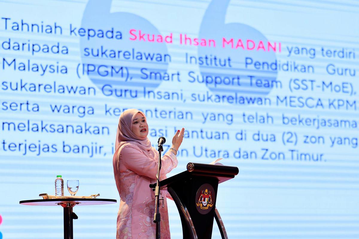 Education Minister Fadhlina Sidek - BERNAMAPIX