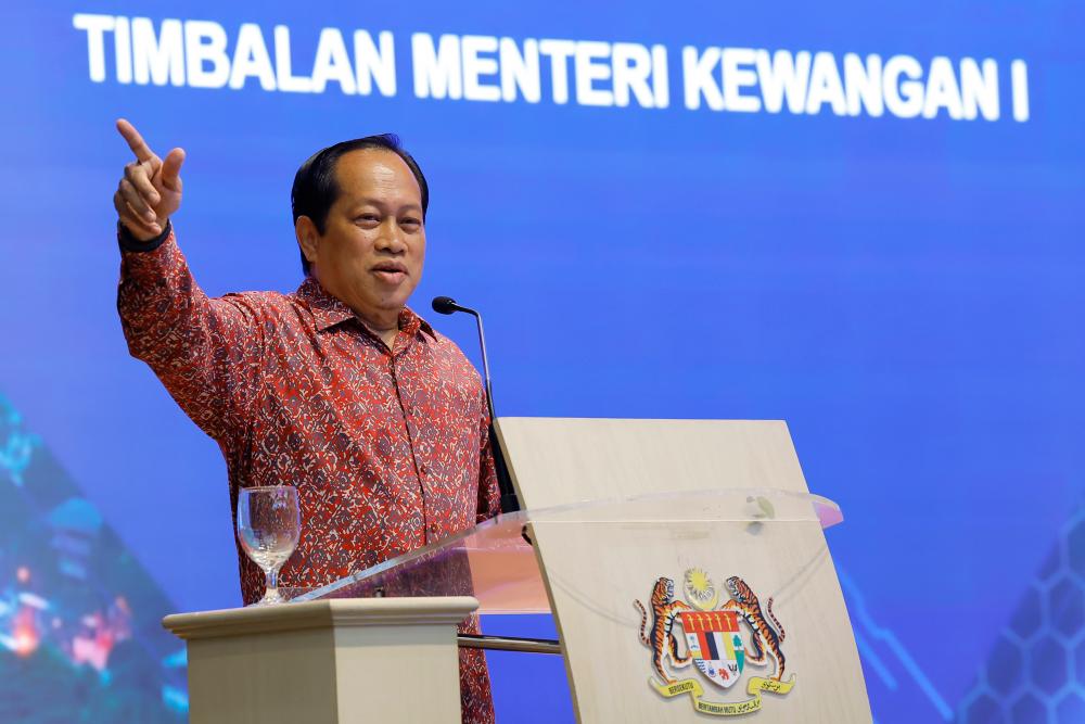 Deputy Finance Minister 1 Datuk Seri Ahmad Maslan. BERNAMAPIX