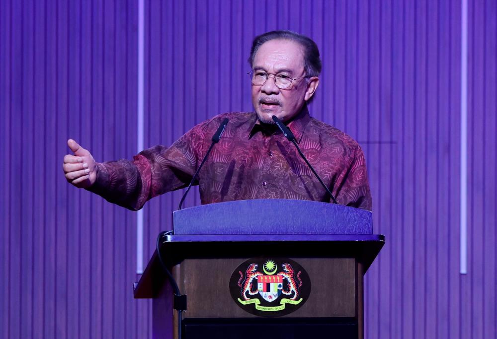 Prime Minister Datuk Seri Anwar Ibrahim - BERNAMApix