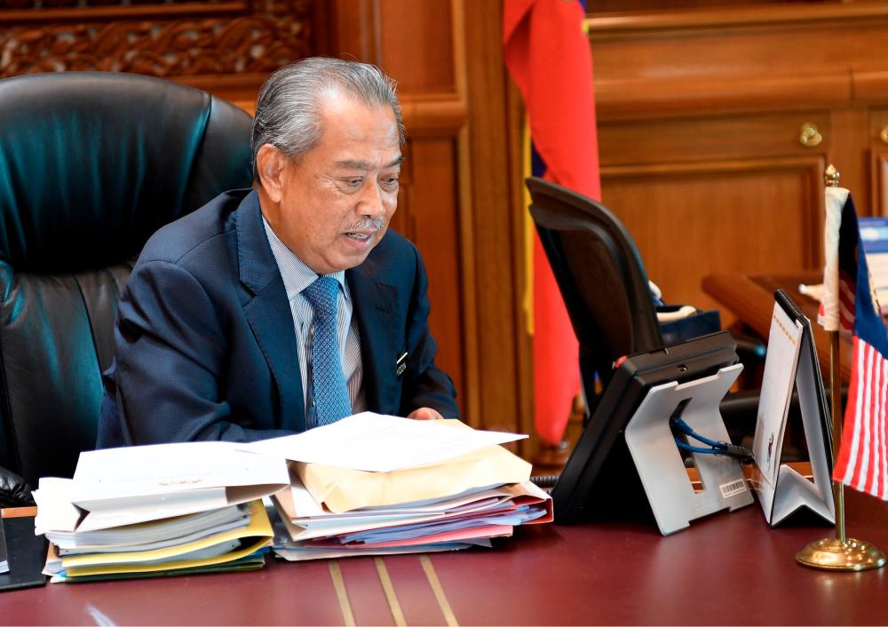 Covid-19 among topics discussed between Muhyiddin and Qatar Emir