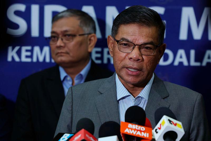 Home Minister Datuk Seri Saifuddin Nasution Ismail - BERNAMApix