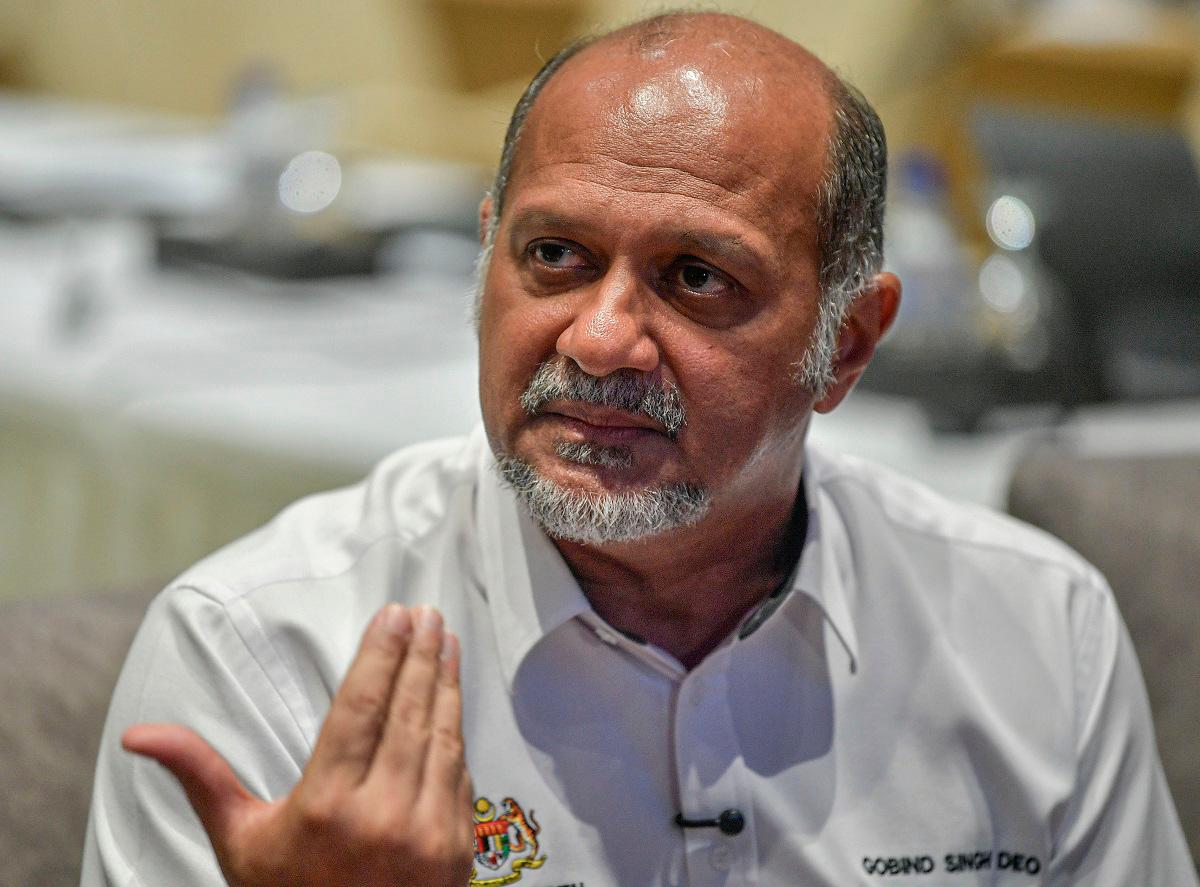 Digital Minister, Gobind Singh Deo. - BERNAMApix