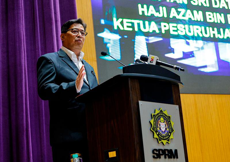 MACC chief commissioner, Tan Sri Azam Baki. - BERNAMApix