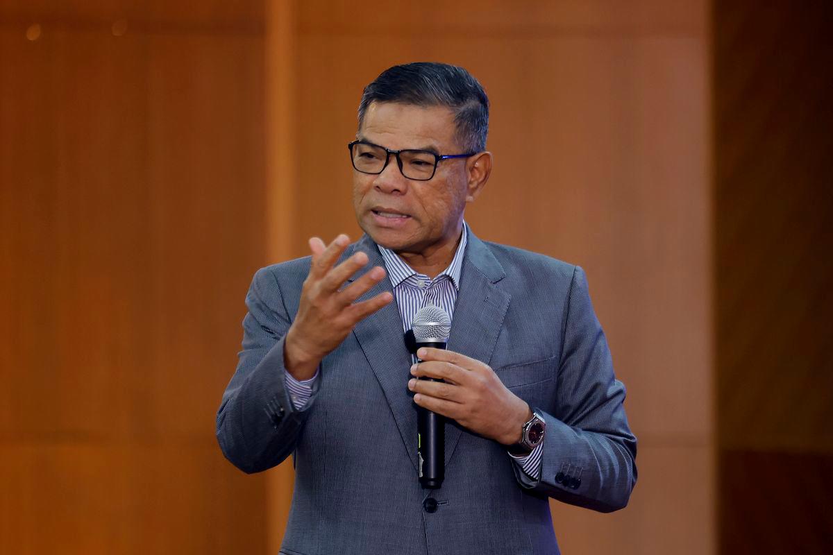 Home Minister Datuk Seri Saifuddin Nasution Ismail. Bernamapix