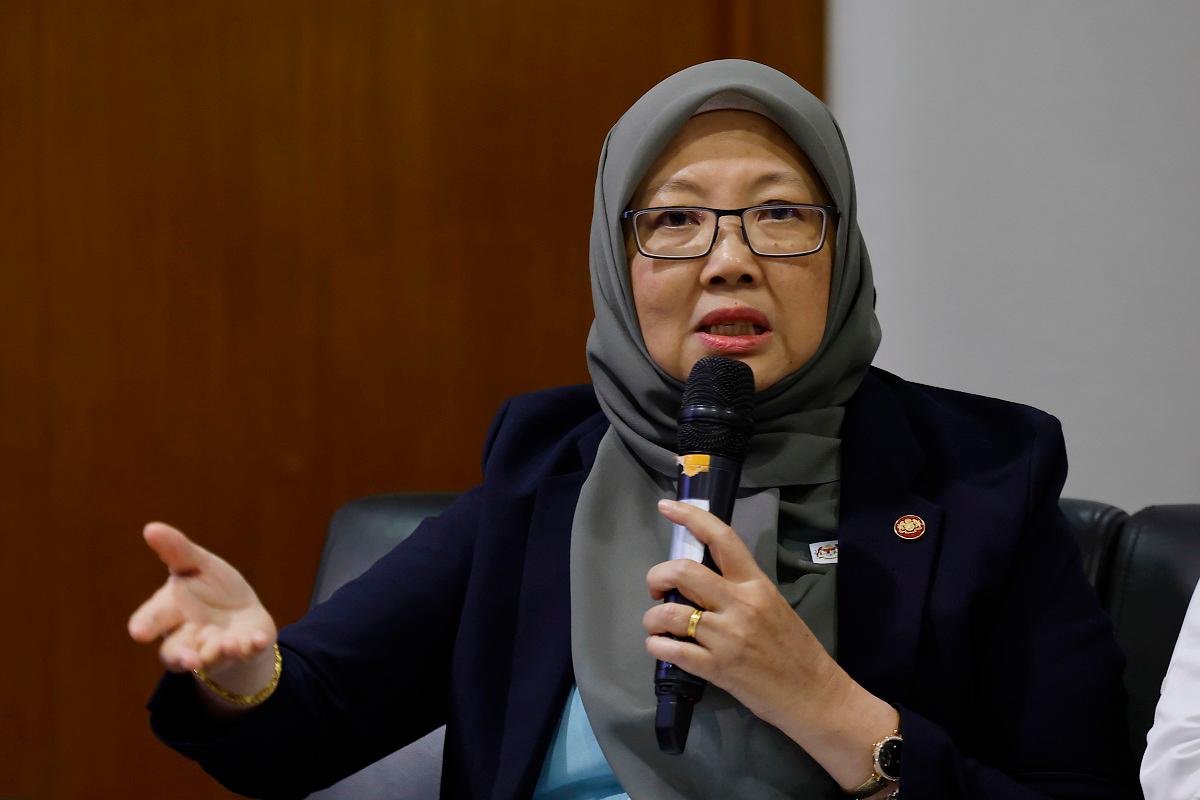 Minister in the Prime Minister’s Department (Federal Territories), Datuk Seri Dr Zaliha Mustafa. - BERNAMApix