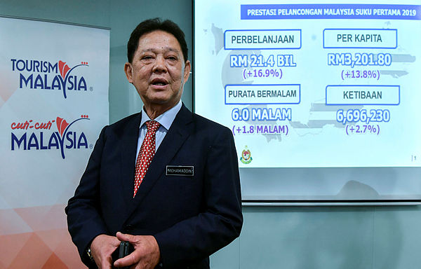 Visit Malaysia year 2020 logo to be launched next month: Mohamaddin
