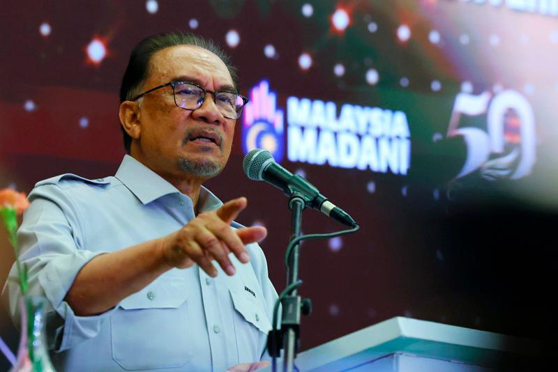 Prime Minister, Datuk Seri Anwar Ibrahim. - BERNAMApix