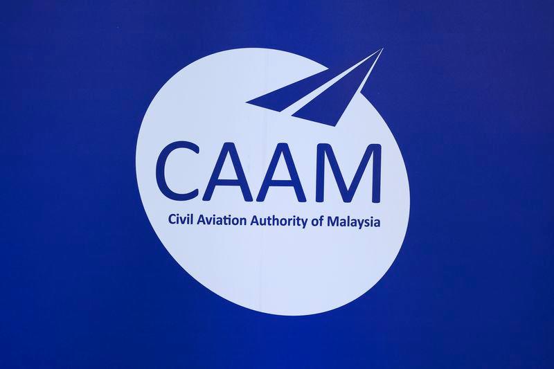 Logo Civil Aviation Authority of Malaysia (CAAM) - fotoBERNAMA