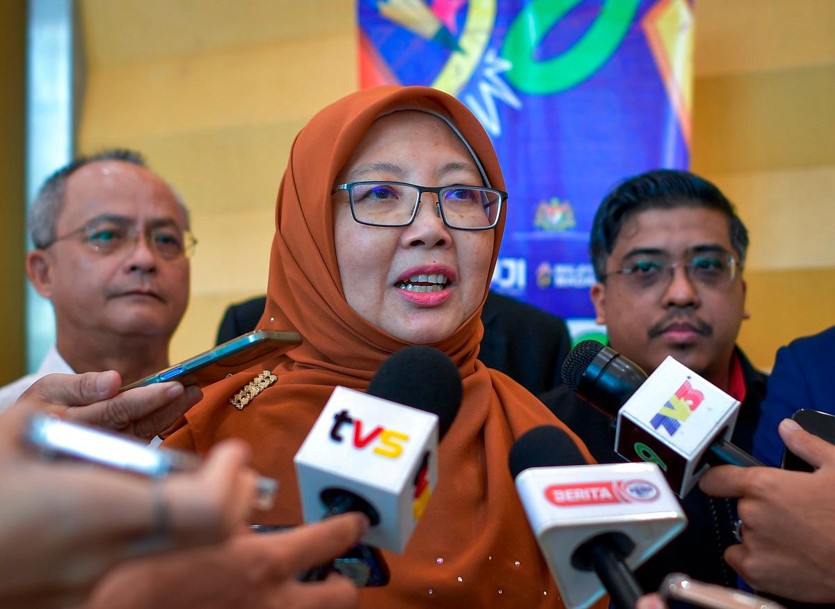 Minister in the Prime Minister’s Department (Federal Territories), Datuk Seri Dr. Zaliha Mustafa. - BERNAMApix