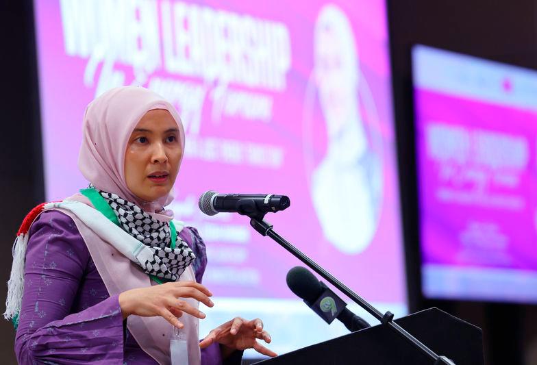 Honorary Advisor to Malaysian Humanitarian Aid and Relief (MAHAR) Nurul Izzah Anwar - BERNAMApix