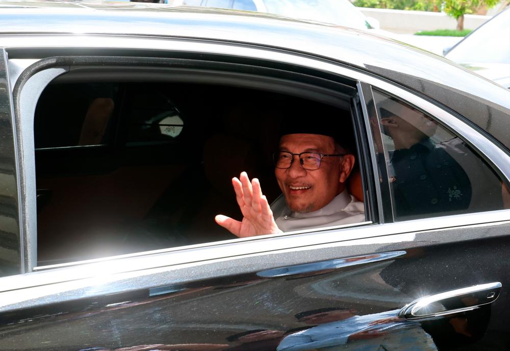 Perdana Menteri Datuk Seri Anwar Ibrahim - fotoBERNAMA