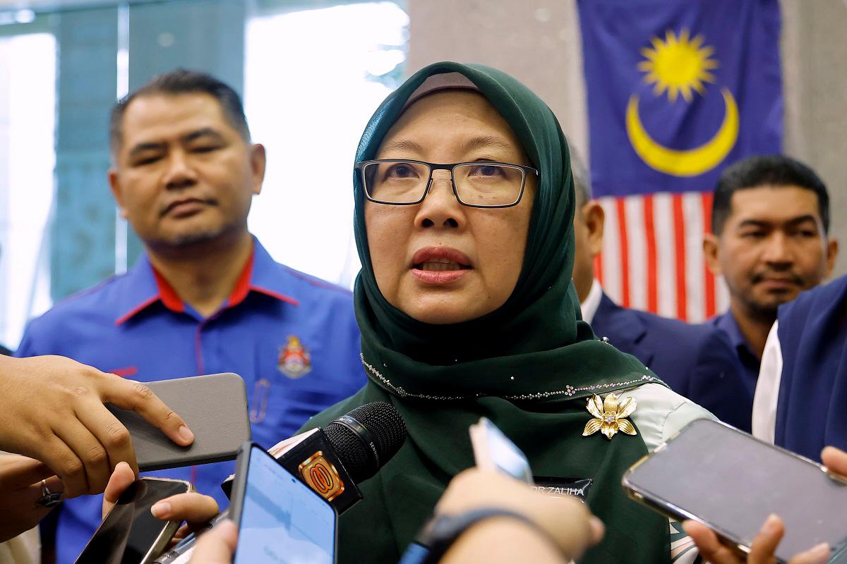 Minister in the Prime Minister’s Department (Federal territories) Datuk Seri Dr Zaliha. - BERNAMApix