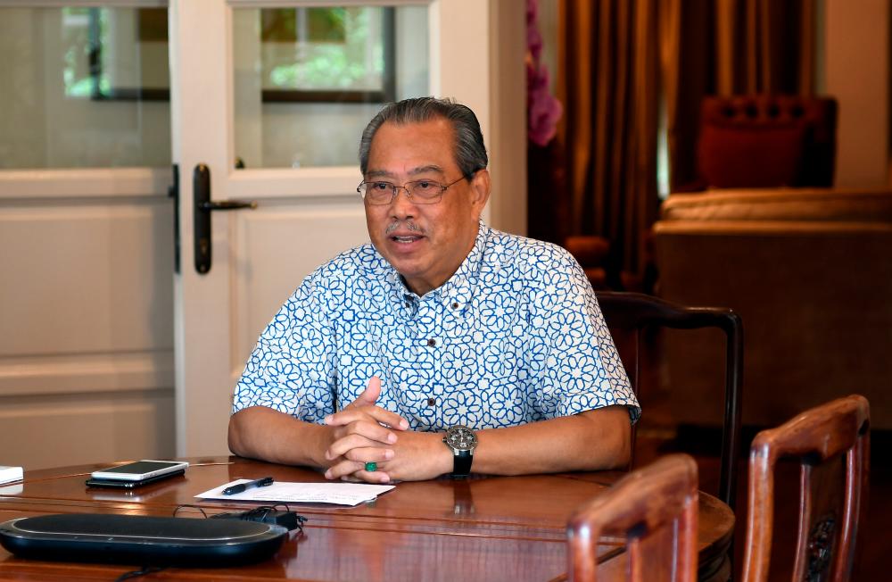 Bersatu did not act in haste against Tun M, four others: Muhyiddin