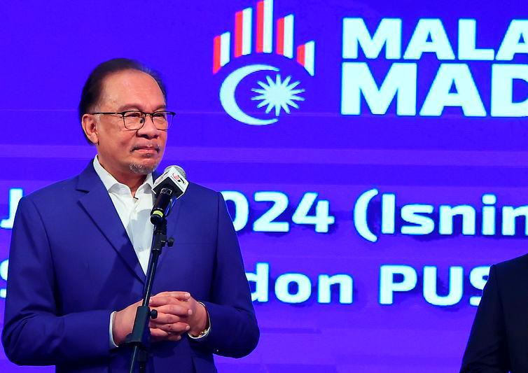 Perdana Menteri Datuk Seri Anwar Ibrahim - fotoBERNAMA