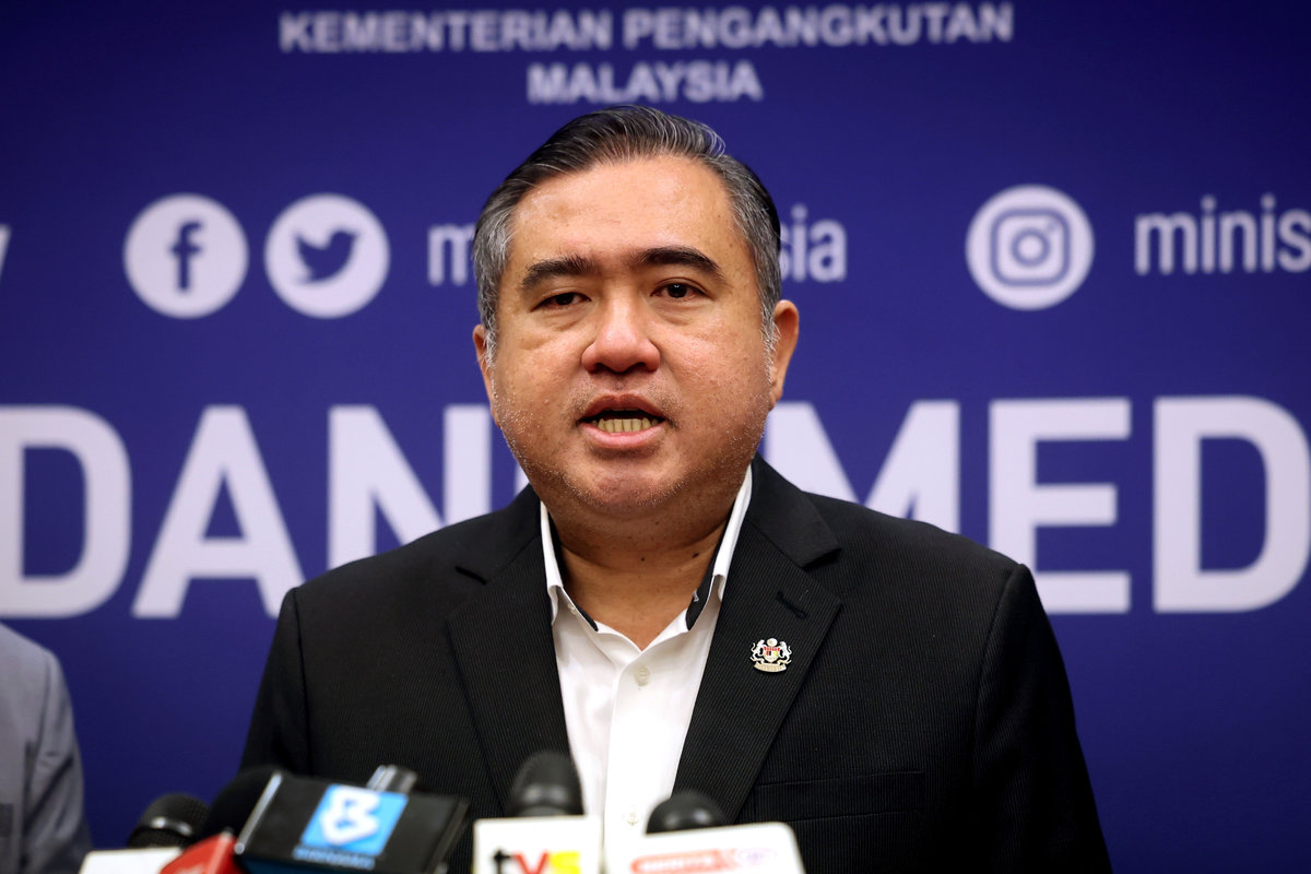 Transport Minister Anthony Loke. - BERNAMA