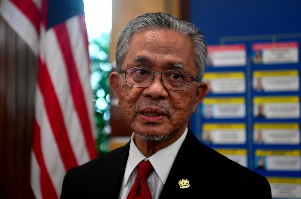 Deputy Foreign Minister Datuk Kamarudin Jaffar. — Bernama