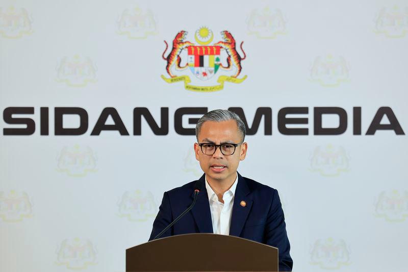 Communications Minister Datuk Fahmi Fadzil - Photo by BERNAMA