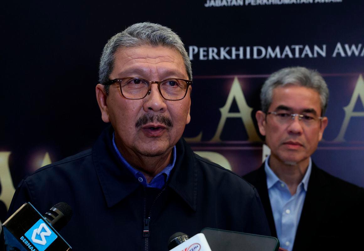 Director-General of Public Service Tan Sri Wan Ahmad Dahlan Abdul Aziz - BERNAMAPIX
