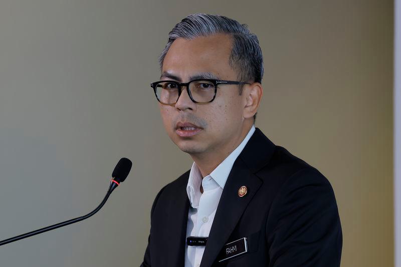 Communications Minister Fahmi Fadzil - BERNAMApix