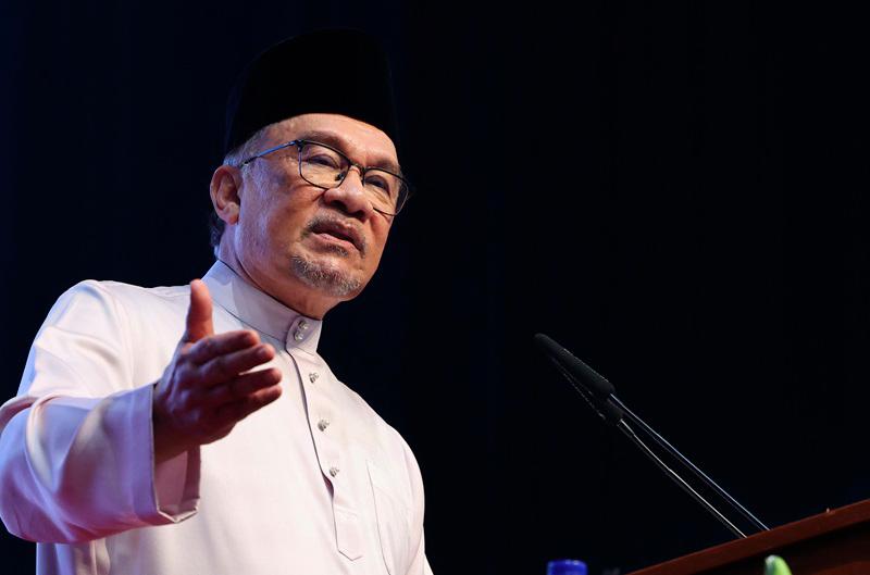 Prime Minister, Datuk Seri Anwar Ibrahim. - BERNAMApix