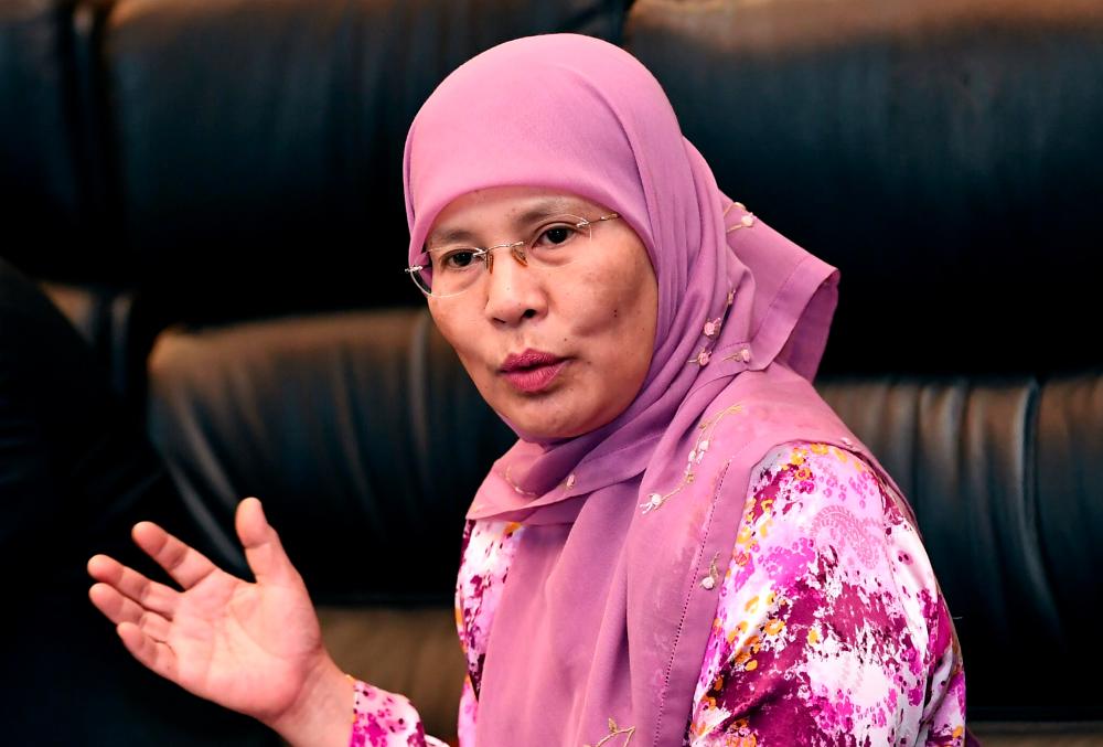 Newly appointed Chief Justice Datuk Tengku Maimun Tuan Mat. — Bernama