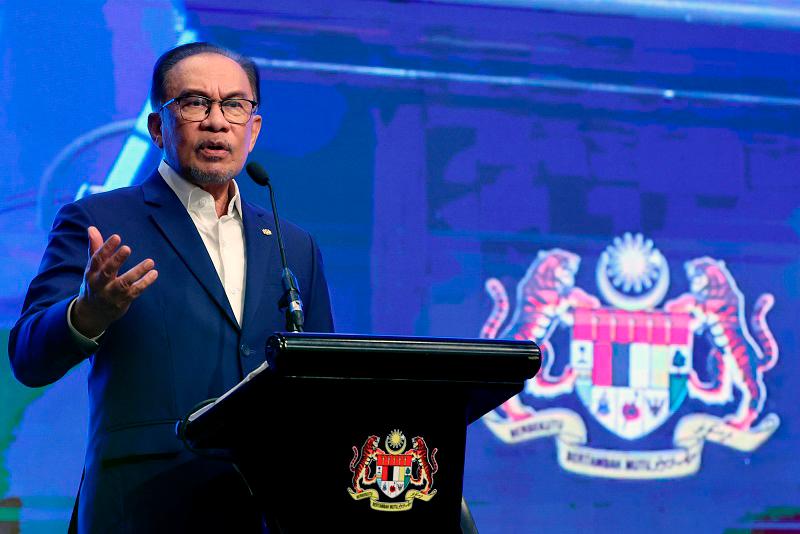 Prime Minister, Datuk Seri Anwar Ibrahim. - BERNAMApix