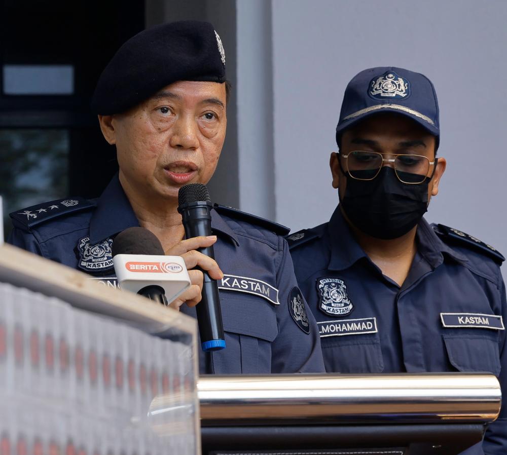 JKDM’s Central Zone Enforcement Operations director, Wong Pun Sian. - BERNAMAPIX