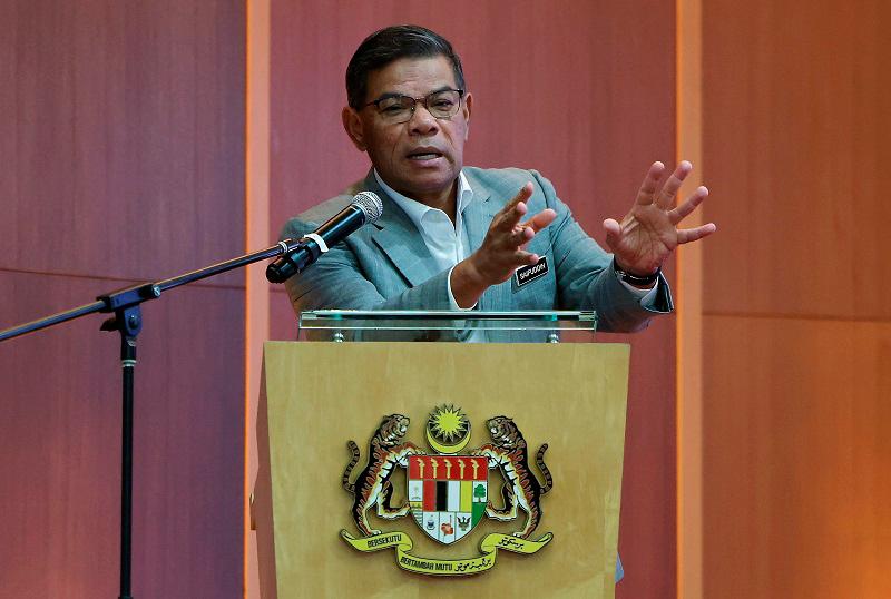 Home Minister, Datuk Seri Saifuddin Nasution Ismail. - BERNAMApix