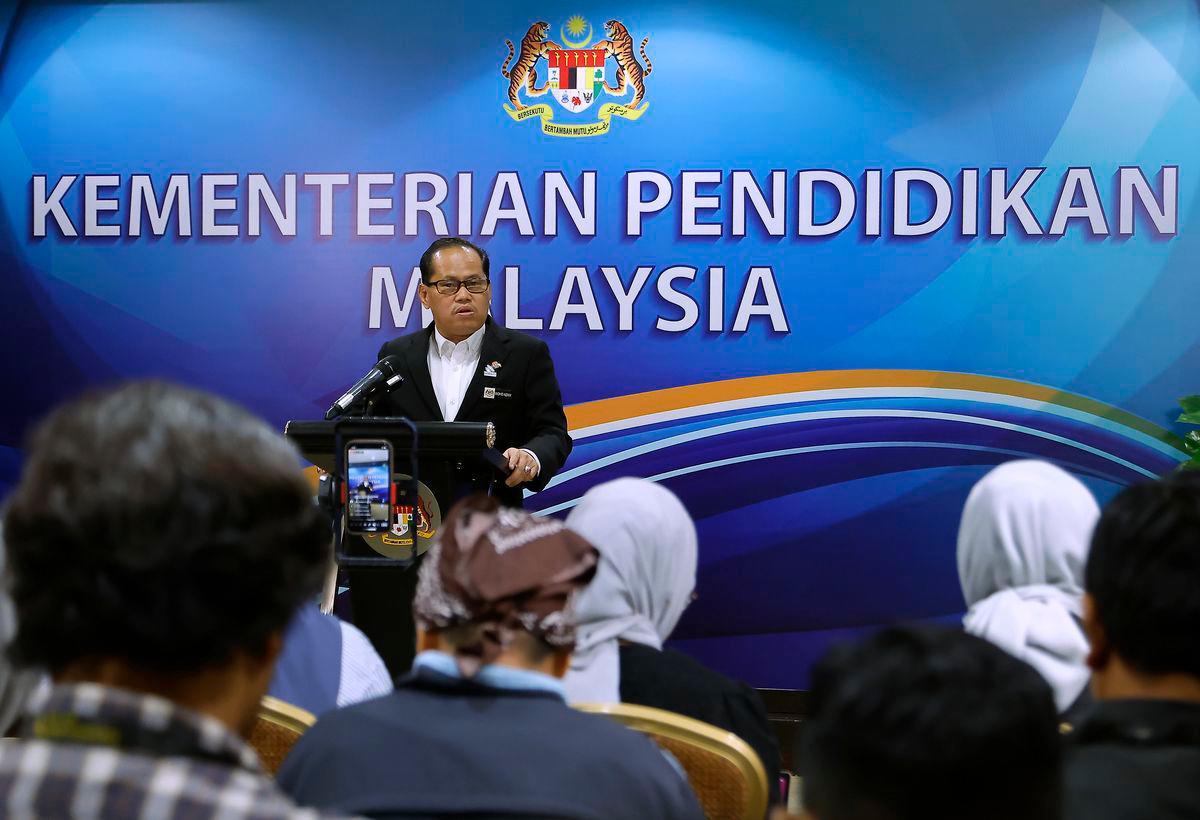 Education director-general Dr Mohd Azam Ahmad - Photo by BERNAMA