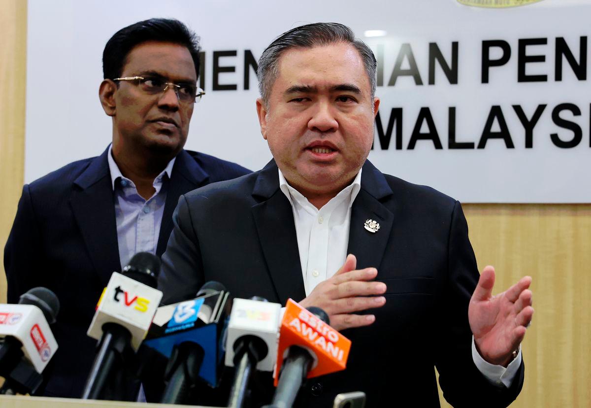 Menteri Pengangkutan Anthony Loke - BERNAMA